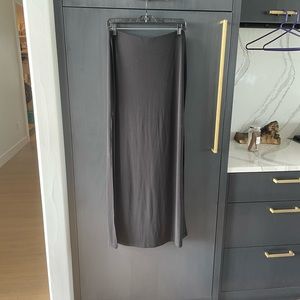 Mods International Black Maxi w/ 2 High Slits